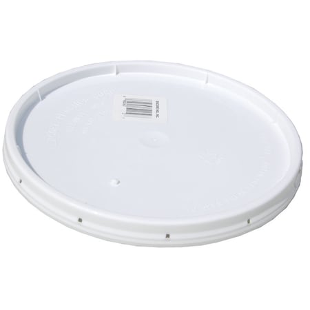 Encore 2 Gal Plastics White Tear-Strip Gasketed Lid 52250